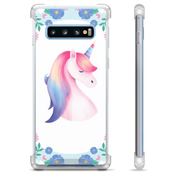 Coque Hybride Samsung Galaxy S10+ - Licorne