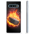 Coque Samsung Galaxy S10+ en TPU - Hockey sur Glace