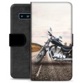 Étui Portefeuille Premium Samsung Galaxy S10 - Moto