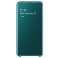 Étui Samsung Galaxy S10e Clear View EF-ZG970CGEGWW - Vert