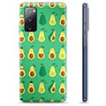 Coque Samsung Galaxy S20 FE en TPU - Avocado Pattern