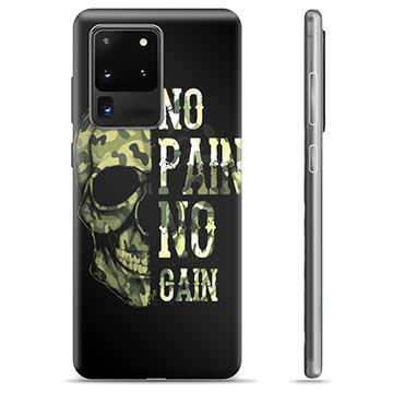 Coque Samsung Galaxy S20 Ultra en TPU - No Pain, No Gain