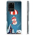 Coque Samsung Galaxy S20 Ultra en TPU - Bonhomme de Neige