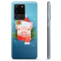 Coque Samsung Galaxy S20 Ultra en TPU - Cochonnet d'Hiver