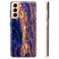 Coque Samsung Galaxy S21+ 5G en TPU - Crépuscule Doré