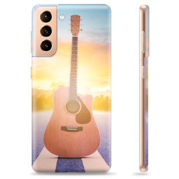 Coque Samsung Galaxy S21+ 5G en TPU - Guitare