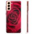 Coque Samsung Galaxy S21+ 5G en TPU - Rose