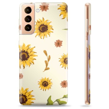 Coque Samsung Galaxy S21+ 5G en TPU - Tournesol