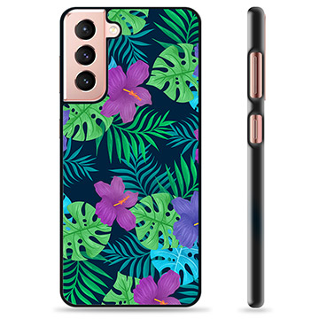 Coque de Protection Samsung Galaxy S21 5G - Fleurs Tropicales