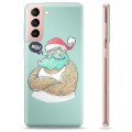 Coque Samsung Galaxy S21 5G en TPU - Père Noël Moderne