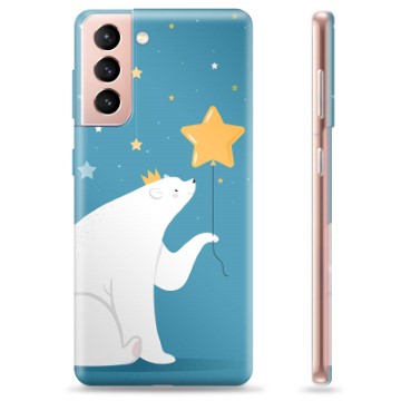 Coque Samsung Galaxy S21 5G en TPU - Ours Polaire