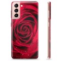 Coque Samsung Galaxy S21 5G en TPU - Rose