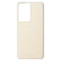 Coque Samsung Galaxy S21 Ultra 5G Écologique GreyLime - Beige