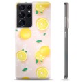 Coque Samsung Galaxy S21 Ultra 5G en TPU - Motif Citron