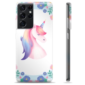 Coque Samsung Galaxy S21 Ultra 5G en TPU - Licorne