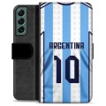 Étui Portefeuille Premium Samsung Galaxy S22+ 5G - Argentine