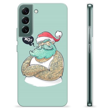 Coque Samsung Galaxy S22+ 5G en TPU - Père Noël Moderne