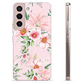 Coque Samsung Galaxy S22 5G en TPU - Fleurs à L'aquarelle