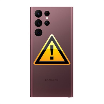 Réparation Cache Batterie pour Samsung Galaxy S22 Ultra 5G - Bourgogne
