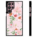 Coque de Protection Samsung Galaxy S22 Ultra 5G - Fleurs à L'aquarelle