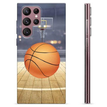 Coque Samsung Galaxy S22 Ultra 5G en TPU - Basket-ball