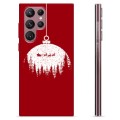 Coque Samsung Galaxy S22 Ultra 5G en TPU - Boule de Noel