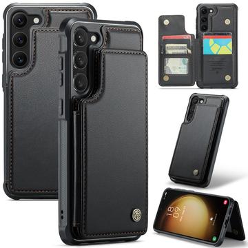 Étui Caseme C22 Samsung Galaxy S22+ 5G avec portefeuille de cartes protégé par RFID - Noir