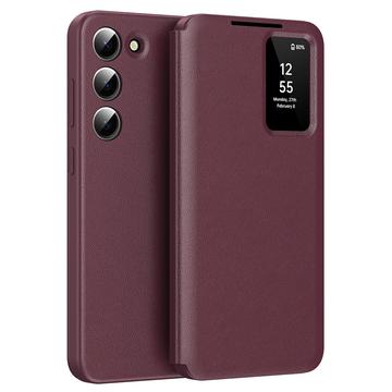 Étui à rabat Samsung Galaxy S22+ 5G Smart Clear View avec fente pour carte