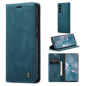 Étui Portefeuille Samsung Galaxy S23 5G Caseme Série 013 - Bleu