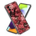 Coque Samsung Galaxy S23 FE en TPU Stylish Ultra Fin - Fleurs Rouges