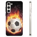 Samsung Galaxy S23+ 5G TPU Hülle - Fußball Flamme