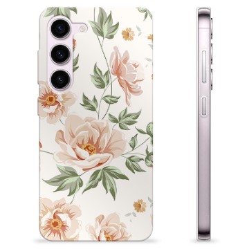 Coque Samsung Galaxy S23 5G en TPU - Motif Floral