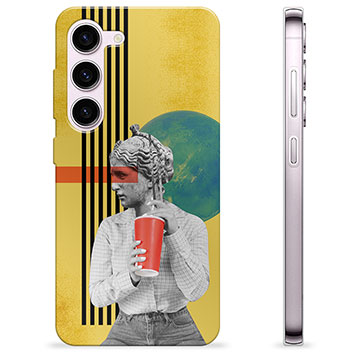 Coque Samsung Galaxy S23 5G en TPU - Art Vintage