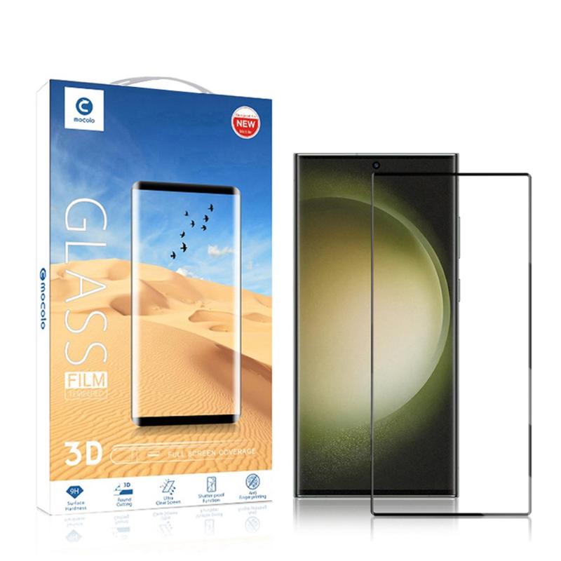 Protection d'écran Samsung Galaxy S23 Ultra en verre trempé full size en  2023