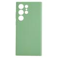 Coque Samsung Galaxy S23 Ultra 5G en Silicone Liquide - Verte