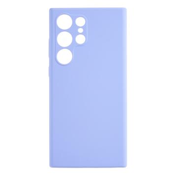 Coque Samsung Galaxy S23 Ultra 5G en Silicone Liquide - Violete