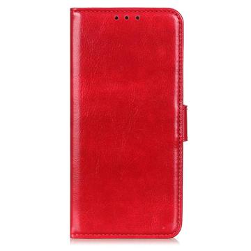 Étui Portefeuille Samsung Galaxy S23 Ultra 5G avec Fermeture Magnétique - Rouge