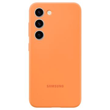 Coque Samsung Galaxy S23+ 5G en Silicone EF-PS916TOEGWW - Orange