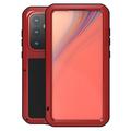 Coque Hybride Samsung Galaxy S24 FE Love Mei Powerful - Rouge