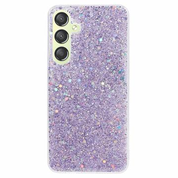 Coque Samsung Galaxy S24 en TPU Glitter Flakes