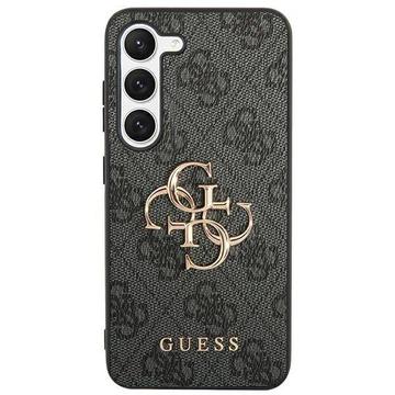 Coque Hybride Samsung Galaxy S24 Guess 4G Big Metal Logo