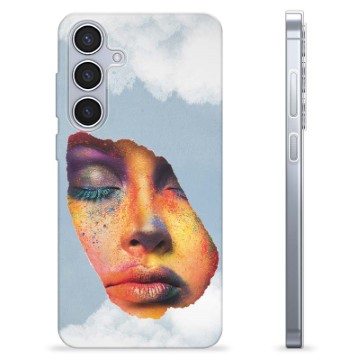 Coque Samsung Galaxy S24+ en TPU - Peinture de Visage