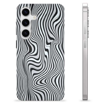 Coque Samsung Galaxy S24 en TPU - Zèbre Hypnotisant