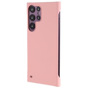 Coque Samsung Galaxy S24 Ultra en Plastique Sans Cadre - Rose