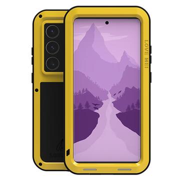 Coque Hybride Samsung Galaxy S24 Ultra Love Mei Powerful - Jaune