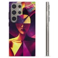 Coque Samsung Galaxy S24 Ultra en TPU - Portrait Cubiste