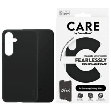 Coque Samsung Galaxy S24+ PanzerGlass Care Fearlessly Fashionable - Compatible MagSafe - Noir