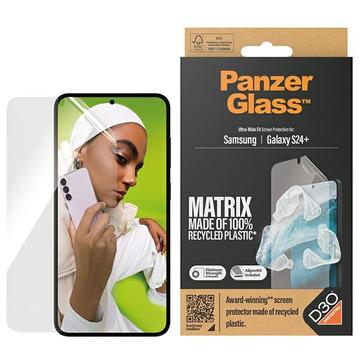 Protection d\'écran Samsung Galaxy S24+ avec PanzerGlass Matrix D3O UWF AlignerKit - Clair