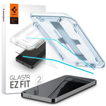 Protecteur d\'Écran Samsung Galaxy S24+ en Verre Trempé Spigen Glas.tR Ez Fit - 2 Pièces