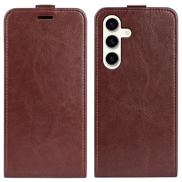 Étui à Rabat Vertical Samsung Galaxy S24+ avec Porte-Cartes